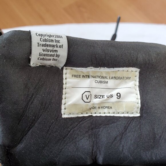 VGUC VISVIM SERRA VEGGIE Side Zip Mountain Boots – US 9 (Black) - Picture 10 of 13